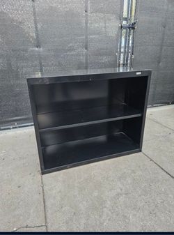 Uline Brand Black Metal Cabinet