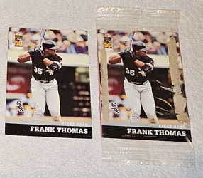 2001 Topps Post Cereal 50 Years Frank Thomas #4 Chicago White Sox MINT New Sealed & 1 Raw card!!!