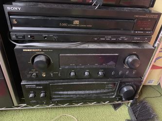 2 recibidores 1 CD player 1 blue ray todo
