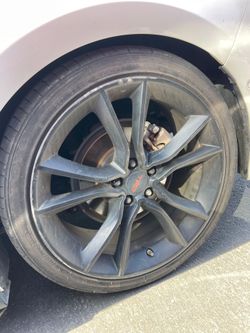 TRD 18" Rims with Tires PTR56-18131-Set