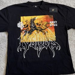 DARC SPORT UNTIL VALHALLA Premium Tee Black Size Large oversized.