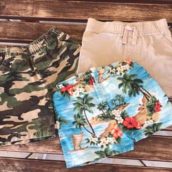 3 pair of boy shorts