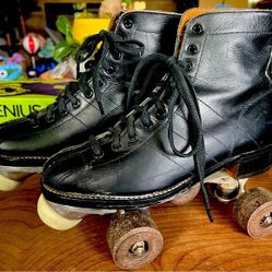 Vintage Roller Skates GilAsh Size 8