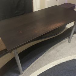 Black-Brown Table or Desk