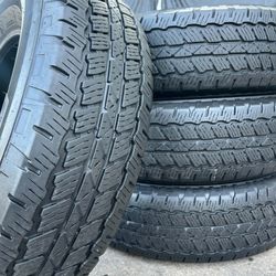255 75 17 BRIDGESTONE DUELER AT NEW TIRES 