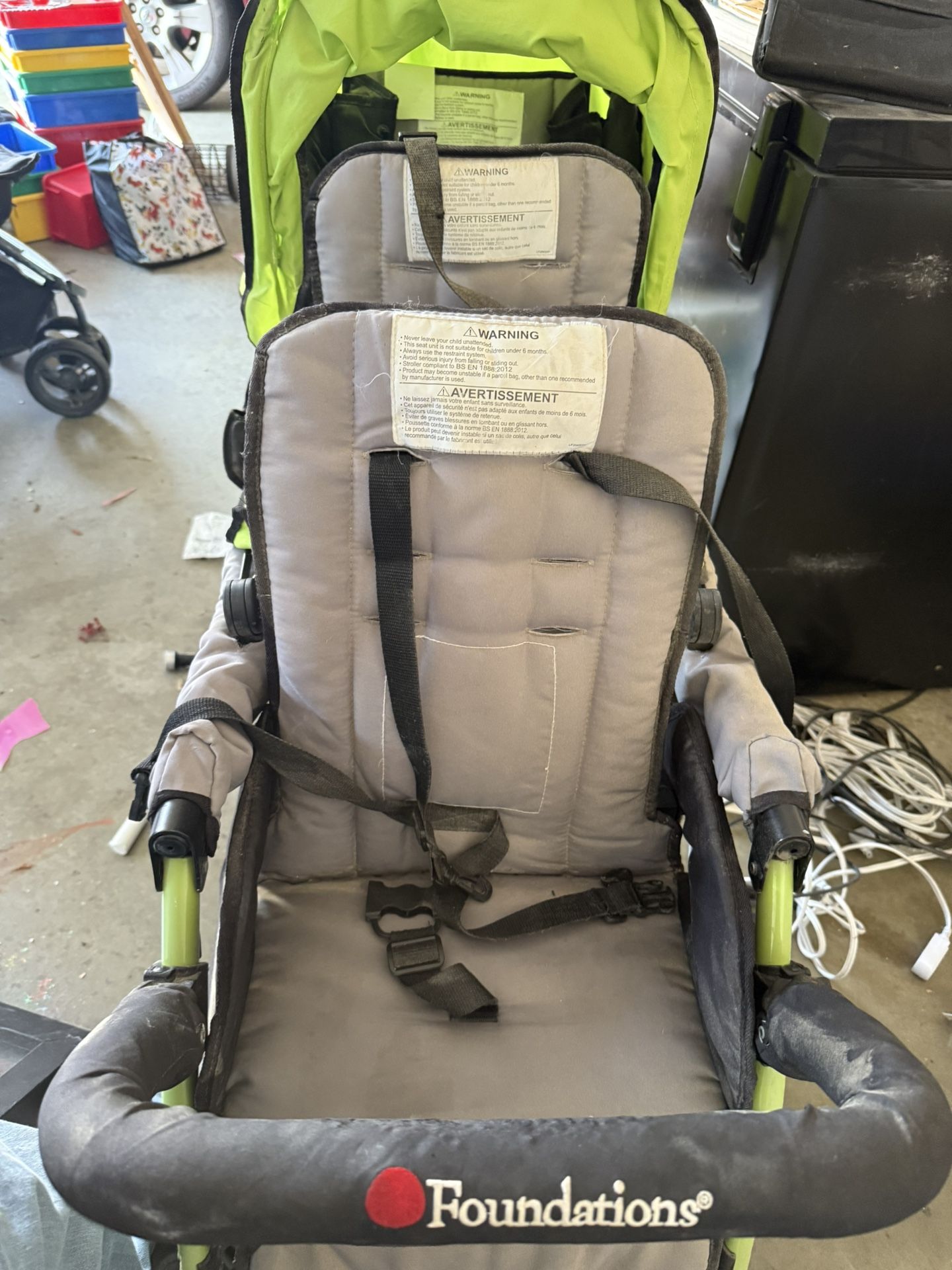 Foundations Triplet Stroller