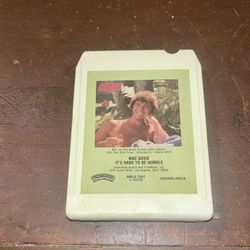 Mac Davis Its Hard To Be Humble 8 Track Tape 