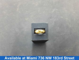 Men's Ring - Yellow Gold 14k (.585) 5.3 grams Size 13