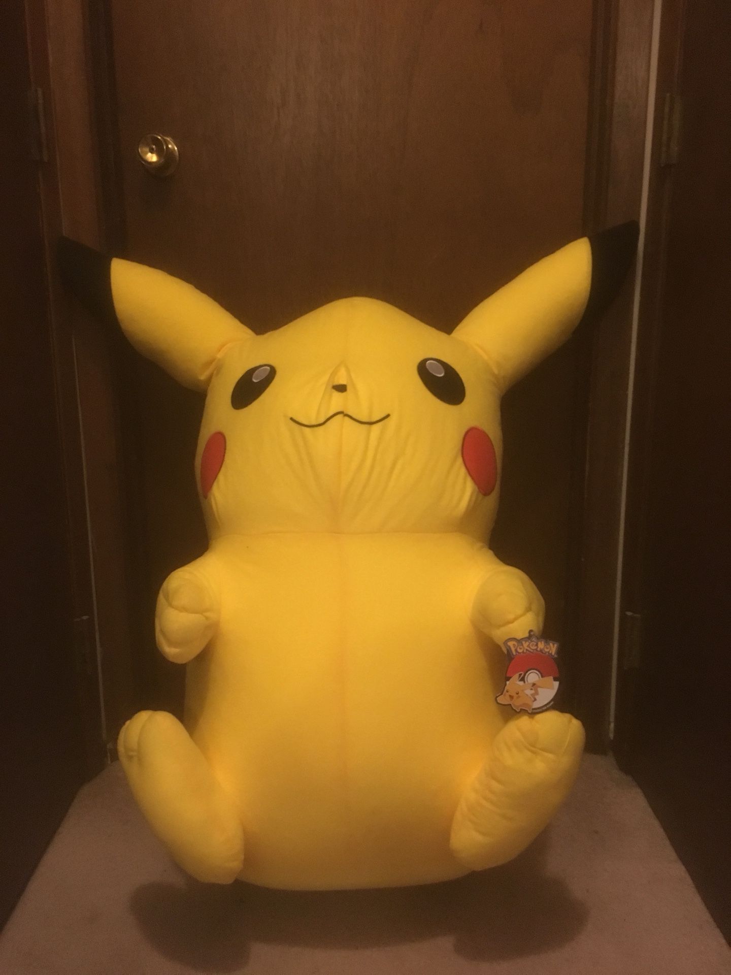 Giant pikachu plush sales dave and busters