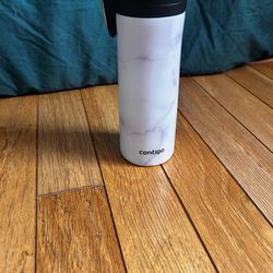 Contigo Marble Pattern Insulated Spill Proof Travel Tumbler with Lid