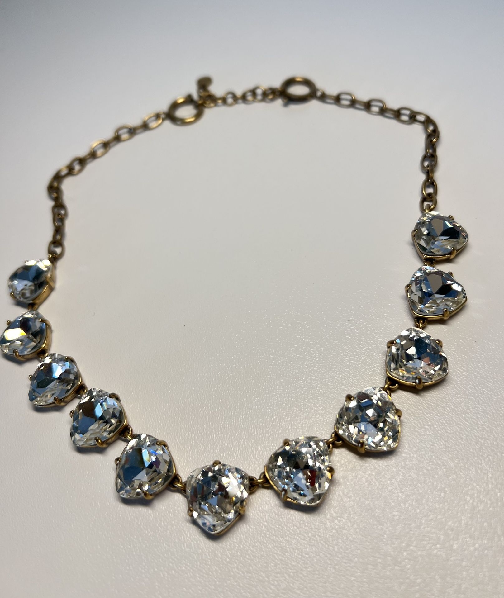 Stella & Dot Jewelry Crystal Rhinestone Necklace Vintage