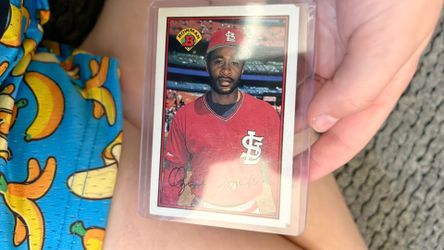 Ozzie Smith Bowman Autograph