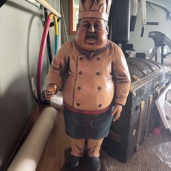 1960’s Chef Statue 
