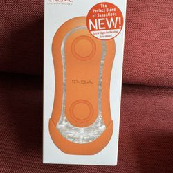TENGA Flip Orb Sunset Orange Men’s Health Self Pleasure Massager