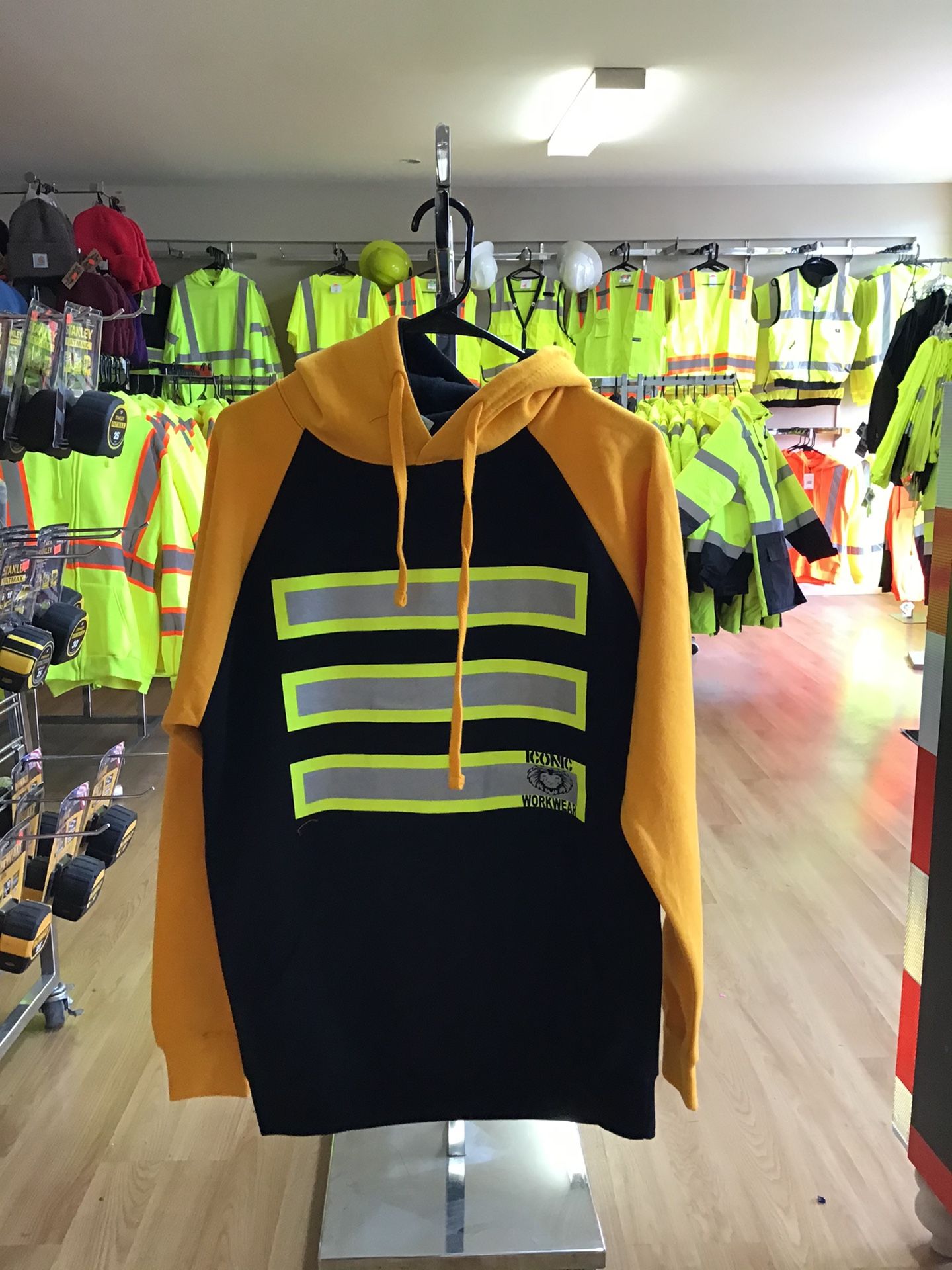 High Visibility Safety Two Toned Color Hoodie