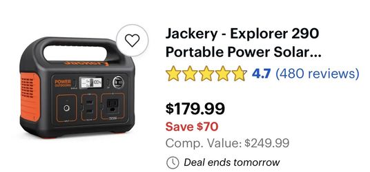 jackery power station
