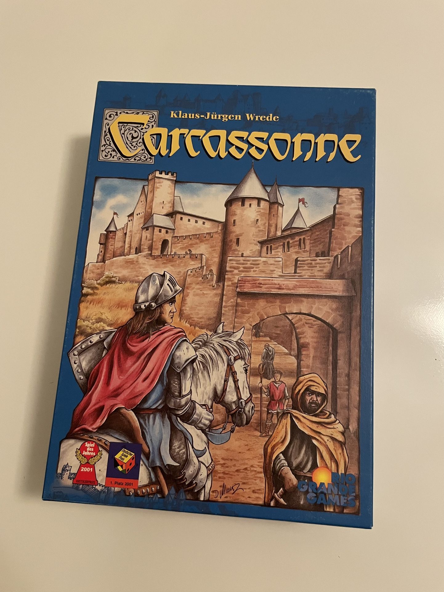 Carcassonne Board Game - Complete Classic Edition - Award-Winning Strategy Game