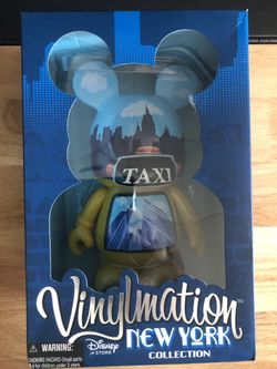 Disney Vinylmation New York Taxi 9"