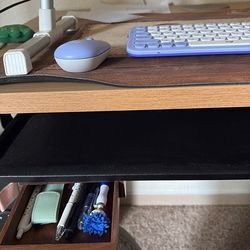 Wood desk