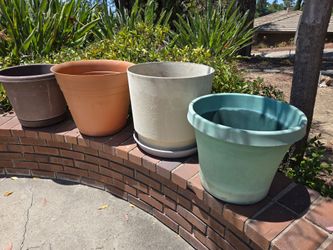 Large flower pots