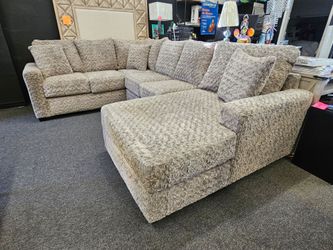 Brand New Costume Sectional 3 Pcs Teddy Fabric Mocha $1299