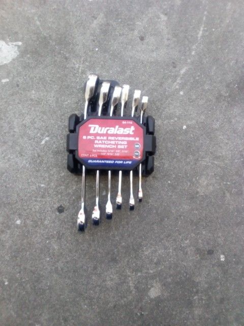 Duralast Sae Reversable Ratcheting Wrench Set