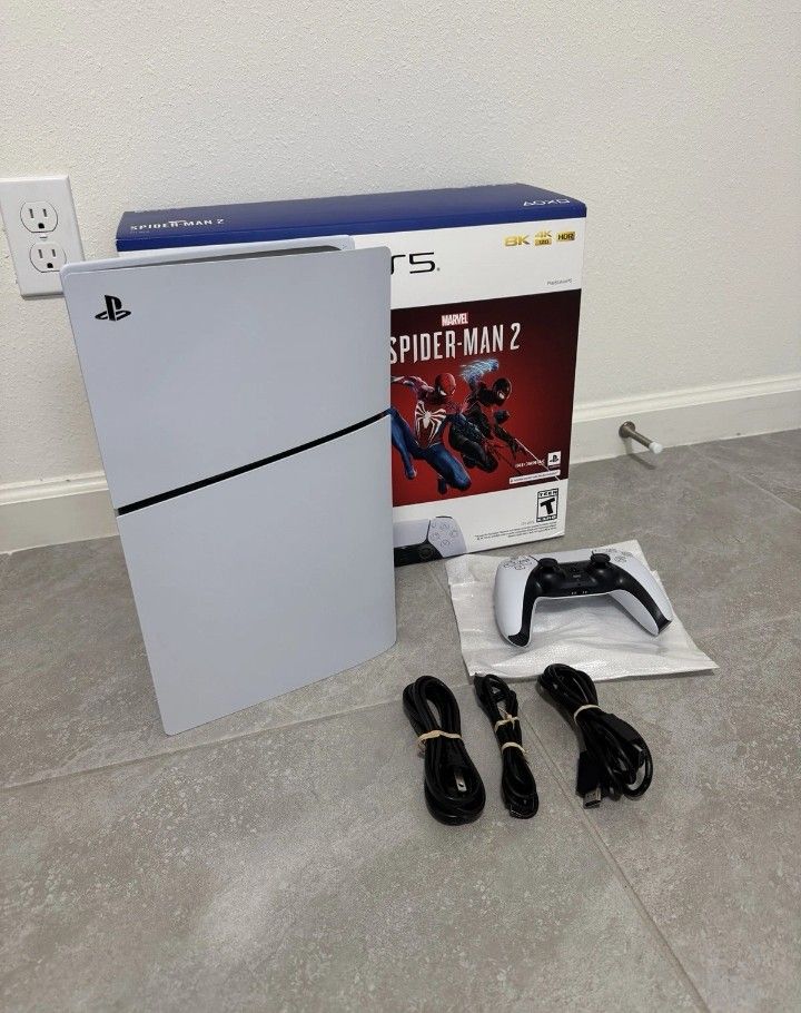 Sony PlayStation 5 Disc Edition New PS5 Working Console, Controller, Headset