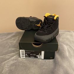 Air Jordan Retro 9s TD “University Gold”