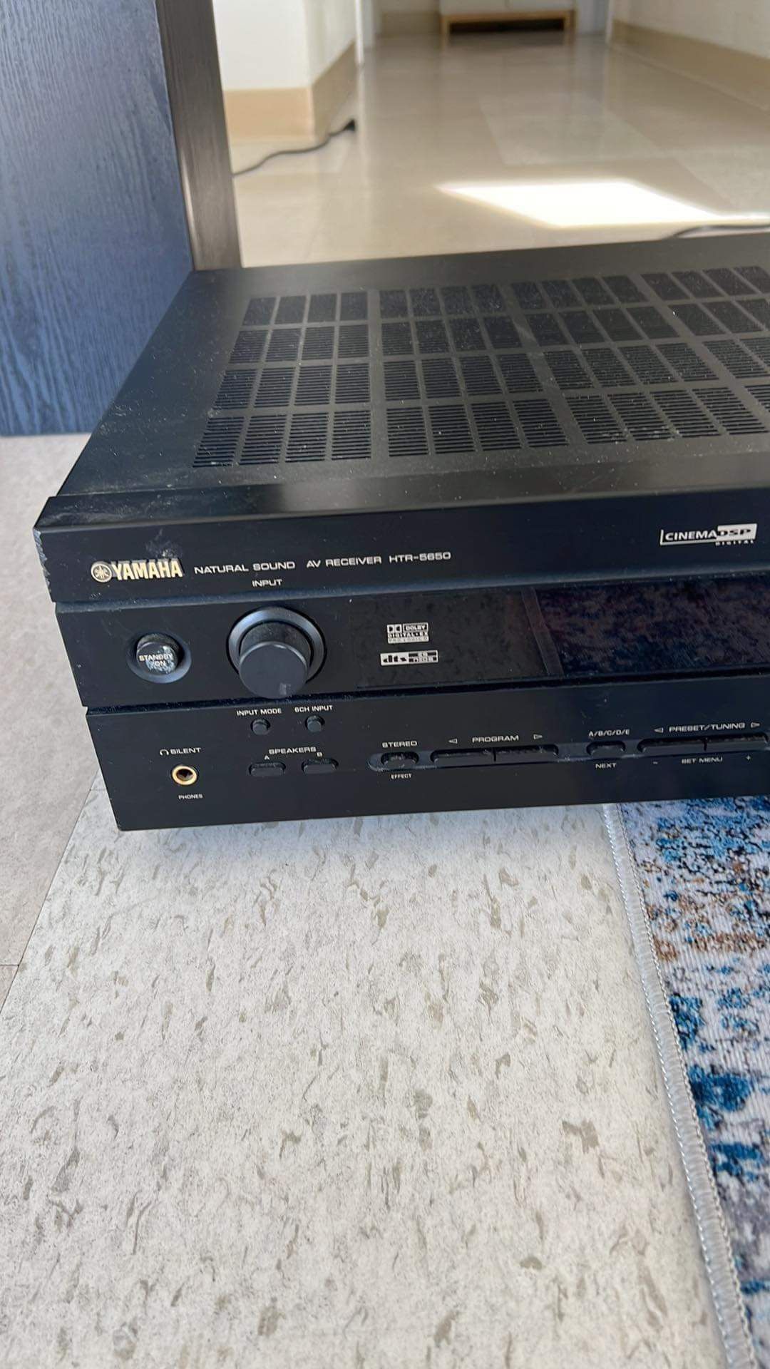 Pioneer Sound System Home Cinema + Yamaha Av Receiver 