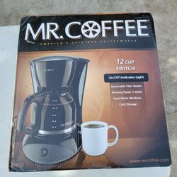 Mr Coffee 12 cup switch coffeemaker