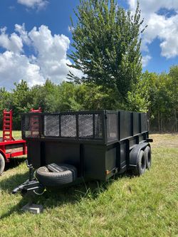 Trailer with ramp