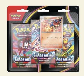 Chaos Rising three pack blister