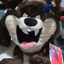 TAZ THE REINDEER CHRISTMAS 🎄 BEAN BAG NEW