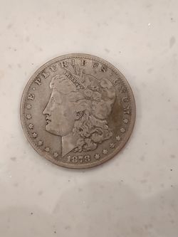 1878 p Morgan Silver Dollar
