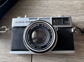 Olympus 35 SP 35mm Rangefinder Camera G.Zuiko 42mm f/1.7 Japan Untested