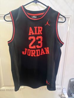 Jordan youth apparel item with a size label indicating youth large (12-13 years, 152-158 cm)