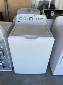 Washer brand  GE 60 days of warranty free delivery and installation
