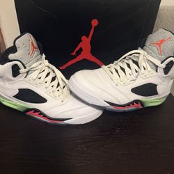 Jordan Retro 5 Poison Green