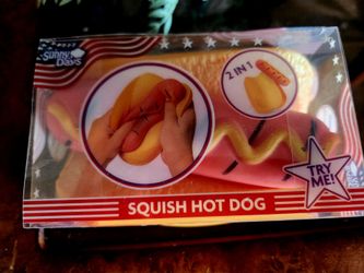 Sunny days Hot dog squeeezy Figet toy