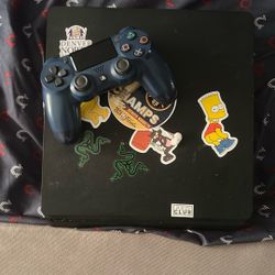 PS4 And Controller 