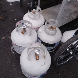Propane tanks $10 dlld (empty)