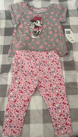 Disney Parks Girls 6 Month Minnie Mouse Outfit New