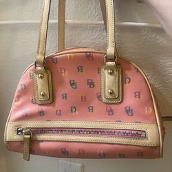 Vintage Dooney and Bourke It Bag and Coin Case