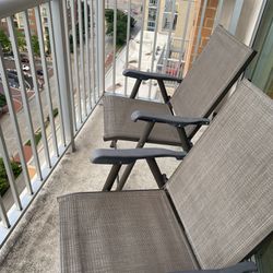 Foldable Balcony Chairs