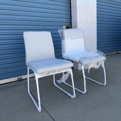 Light Gray Chairs Set Of 2