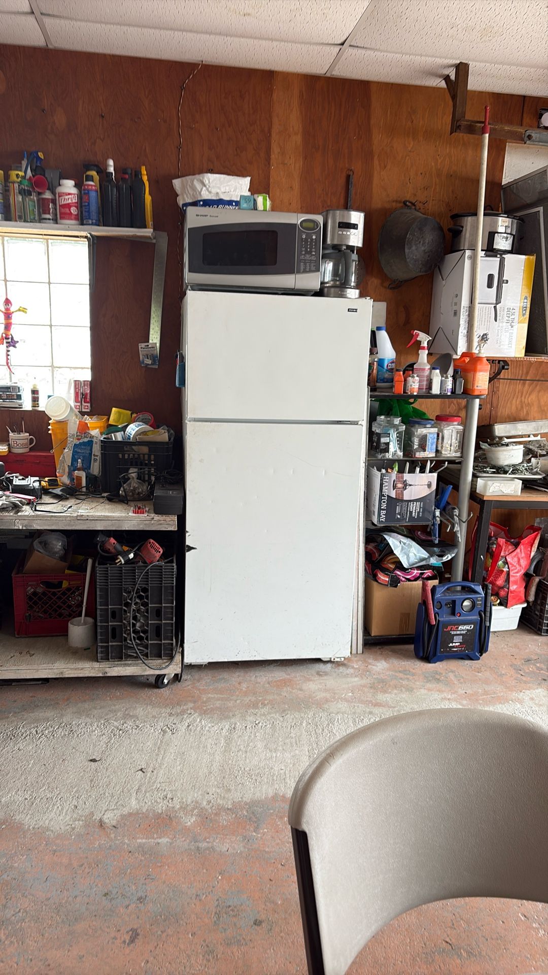 Fridge And Microwave