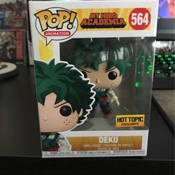 Funko My Hero Academia Deku Hot Topic Exclusive Pop