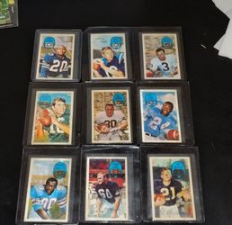 Vintage 1970 Kellogg's 3-D Super Stars Football Cards