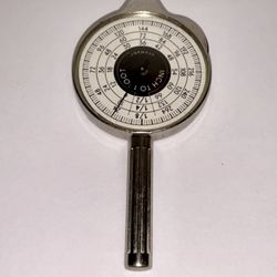 Vintage Specialty Tool Sewing- Converter - Inches To Feet, Made In Germany 