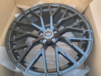 20"new AUDI A5 Glossy Black Wheels With New LEXANI Tires